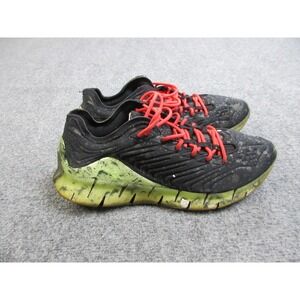 Reebok Zig Kinetica II Shoes Mens Size 9.5 Black Green Red Billionaire Boys Club